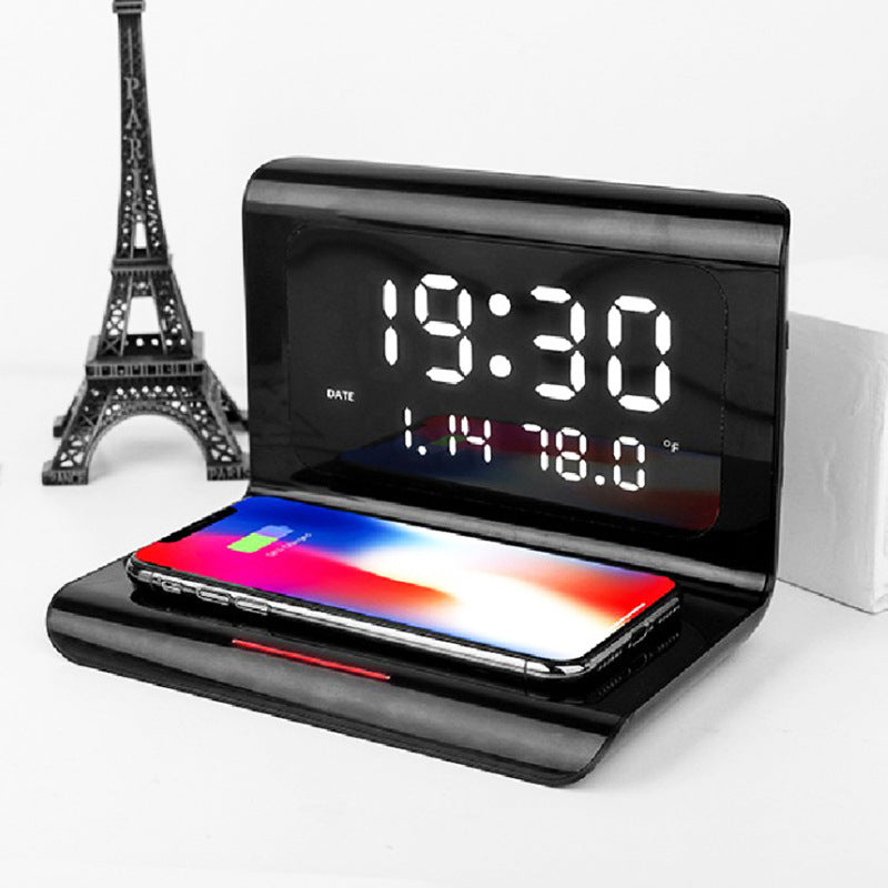 Alpon Wireless Charger Alarm Clock