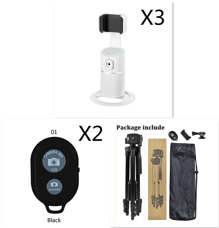 Smart Face Tracking 360° Phone Stand