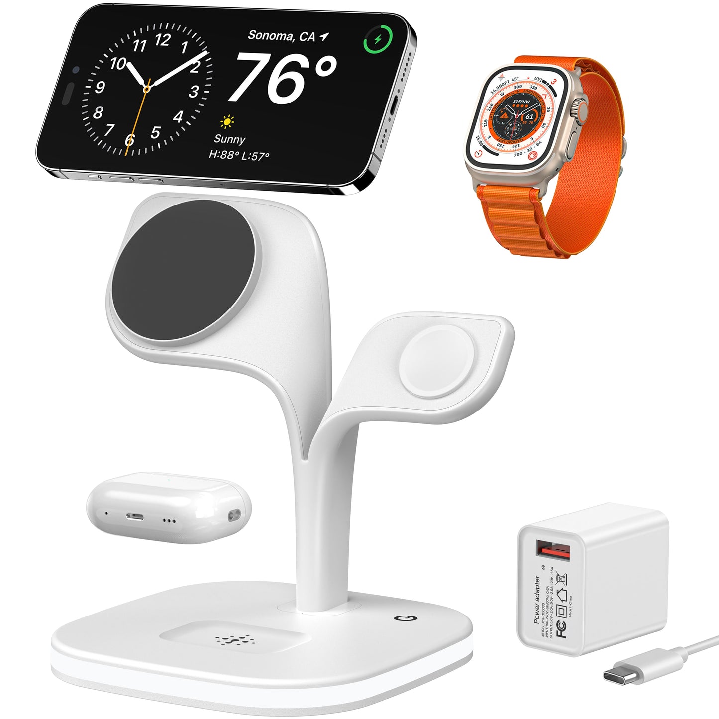 3-in-1 Wireless Charging Station