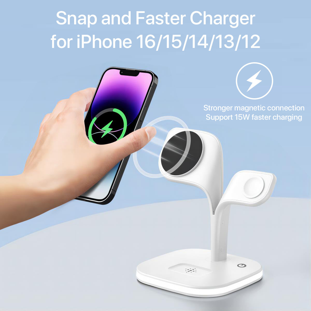3-in-1 Wireless Charging Station