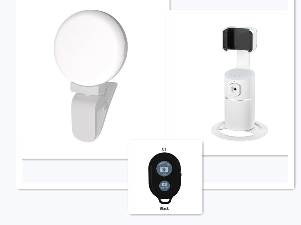 Smart Face Tracking 360° Phone Stand