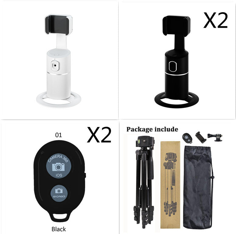 Smart Face Tracking 360° Phone Stand