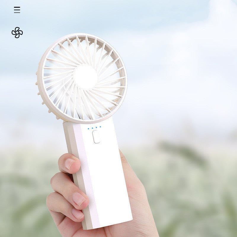 Multi-Function Portable USB Fan – 2-in-1 Power Bank