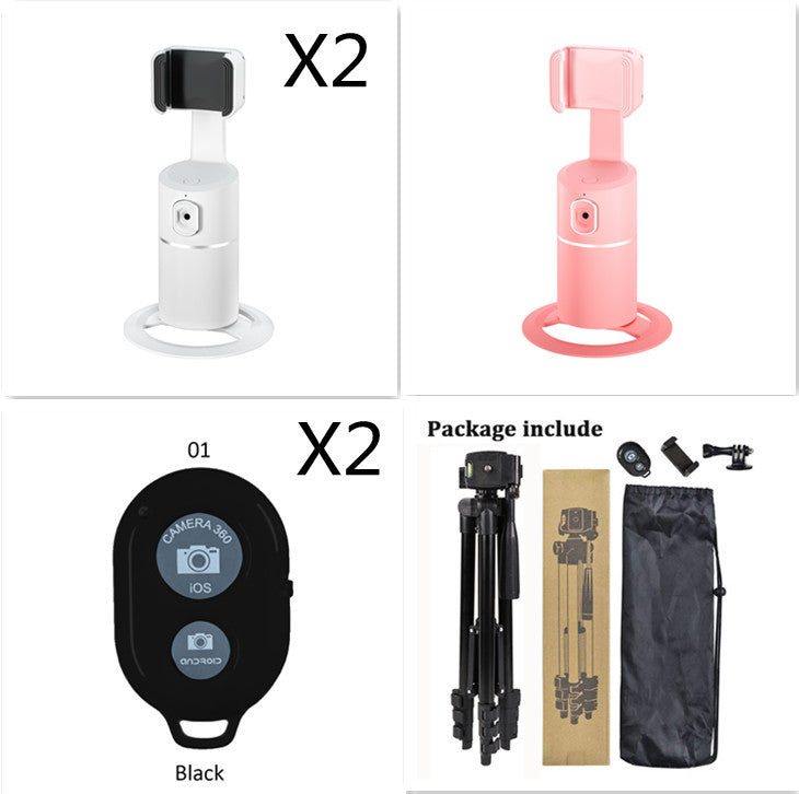 Smart Face Tracking 360° Phone Stand