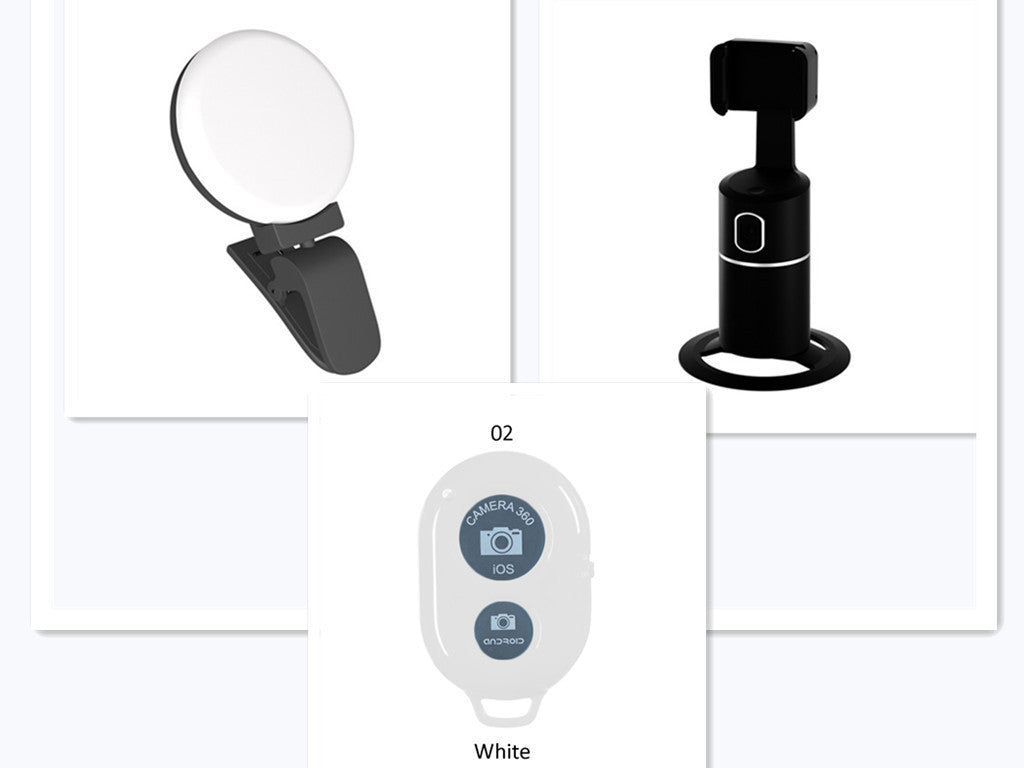 Smart Face Tracking 360° Phone Stand